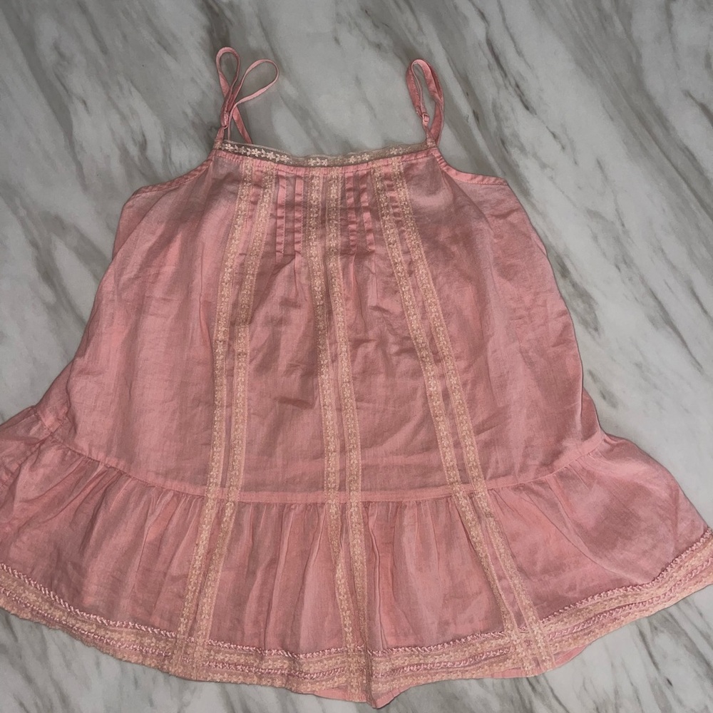 Mossimo Supply Co. Pink Sleeveless Blouse